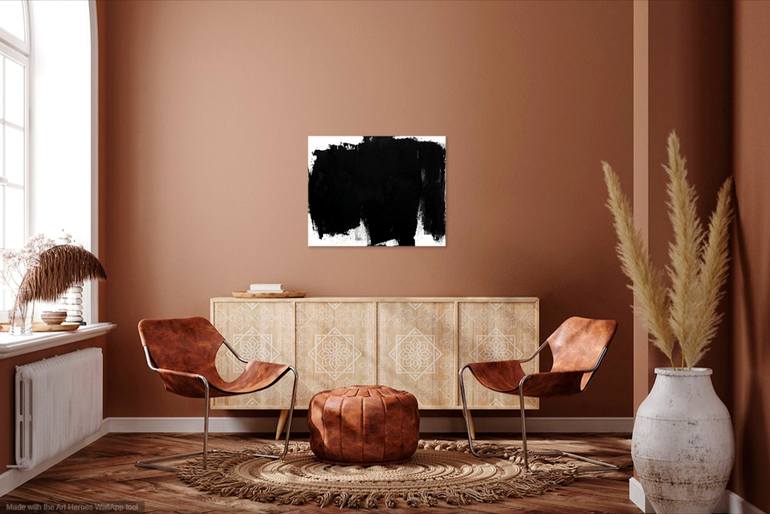 Original Abstract Expressionism Abstract Painting by Newel Hunter