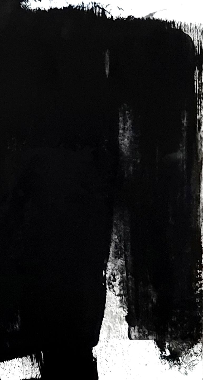 Original Abstract Expressionism Abstract Painting by Newel Hunter