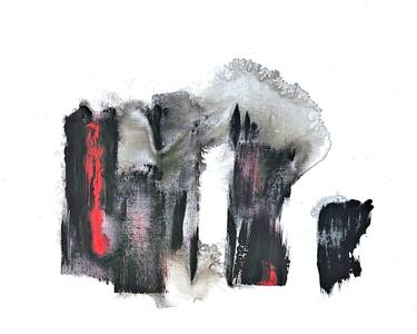 Original Abstract Expressionism Abstract Painting by Newel Hunter