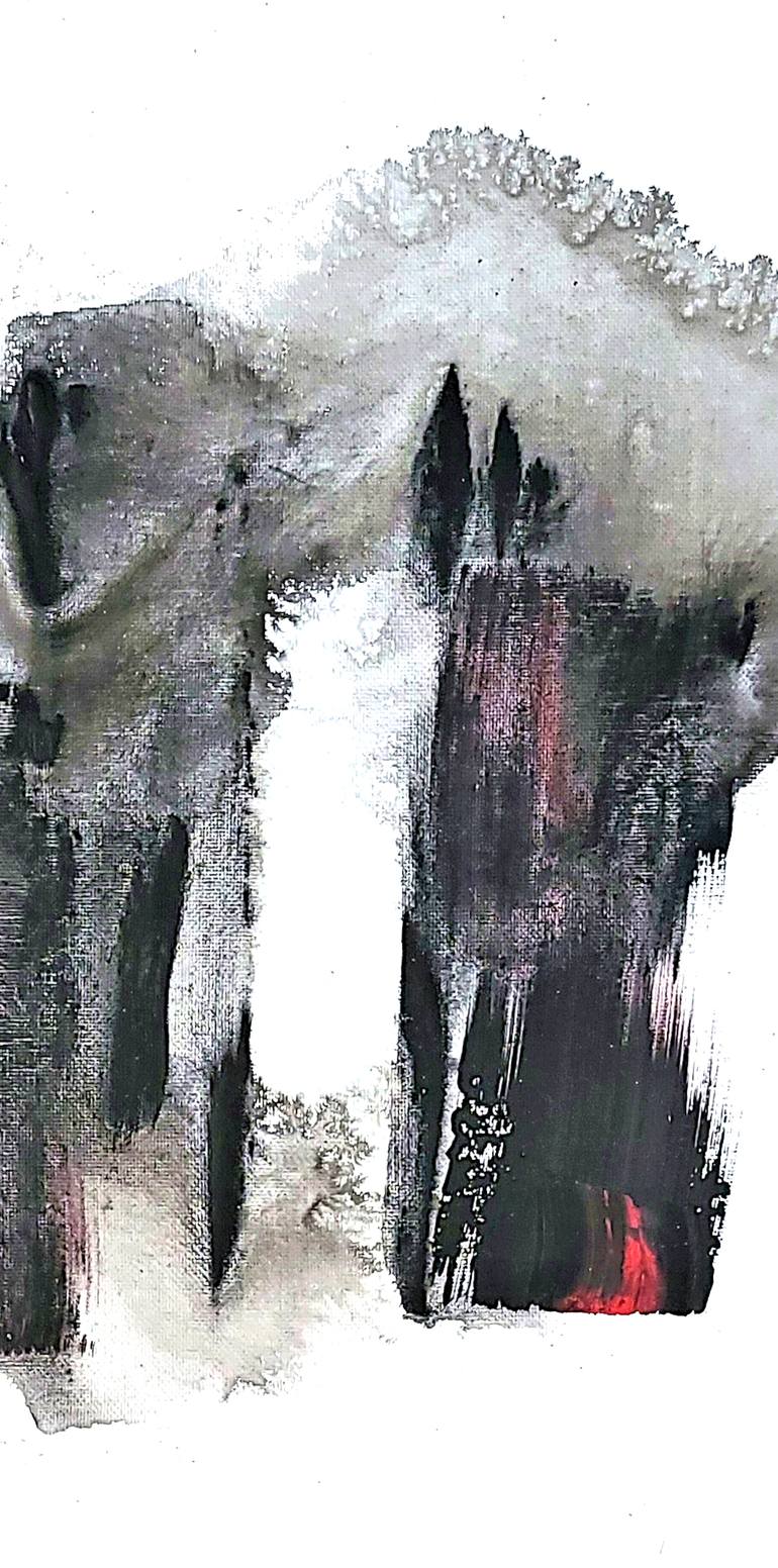 Original Abstract Expressionism Abstract Painting by Newel Hunter