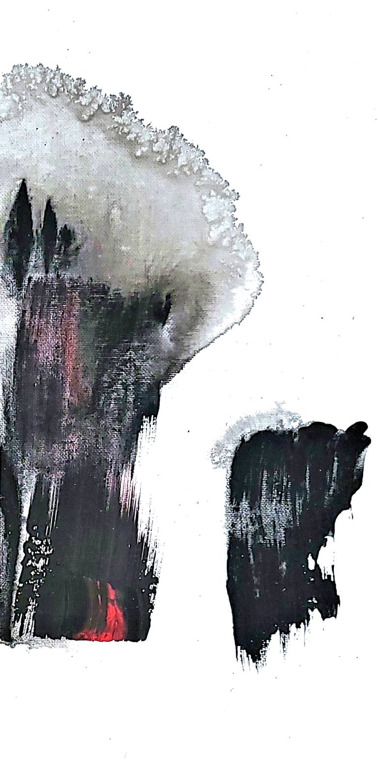 Original Abstract Expressionism Abstract Painting by Newel Hunter