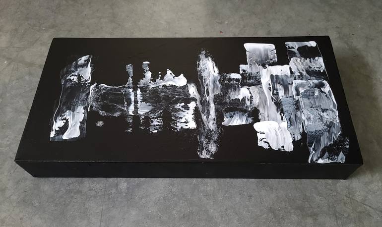 Original Abstract Expressionism Abstract Painting by Newel Hunter