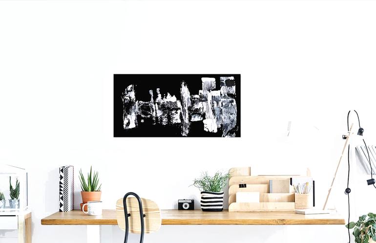 Original Abstract Expressionism Abstract Painting by Newel Hunter