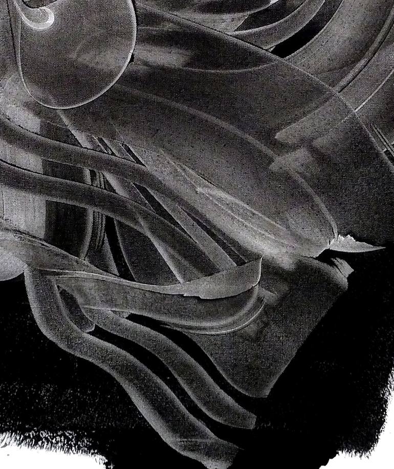 Original Abstract Expressionism Abstract Painting by Newel Hunter