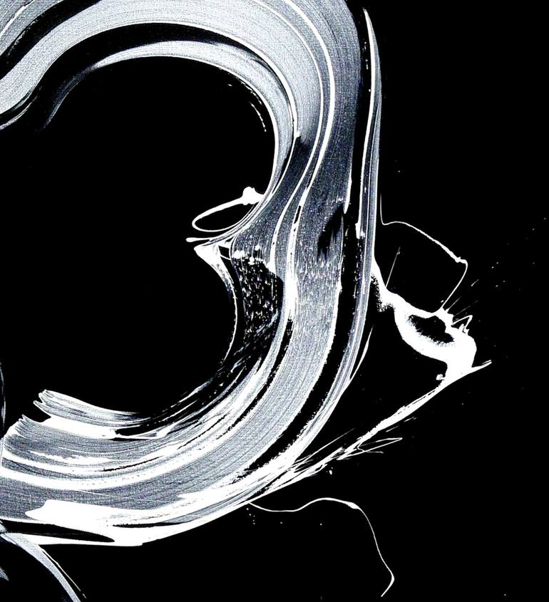 Original Abstract Expressionism Abstract Painting by Newel Hunter