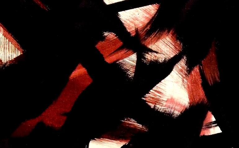 Original Expressionism Abstract Painting by Newel Hunter