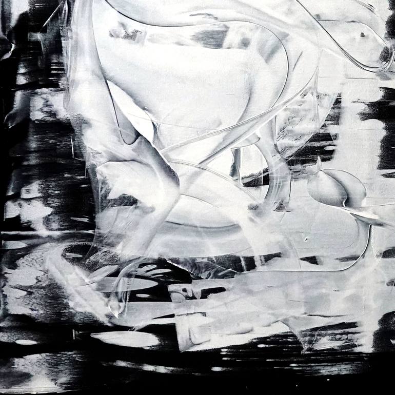 Original Abstract Expressionism Abstract Painting by Newel Hunter