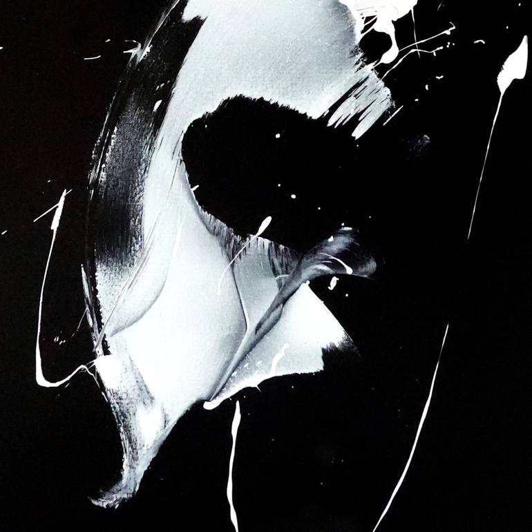 Original Abstract Expressionism Abstract Painting by Newel Hunter