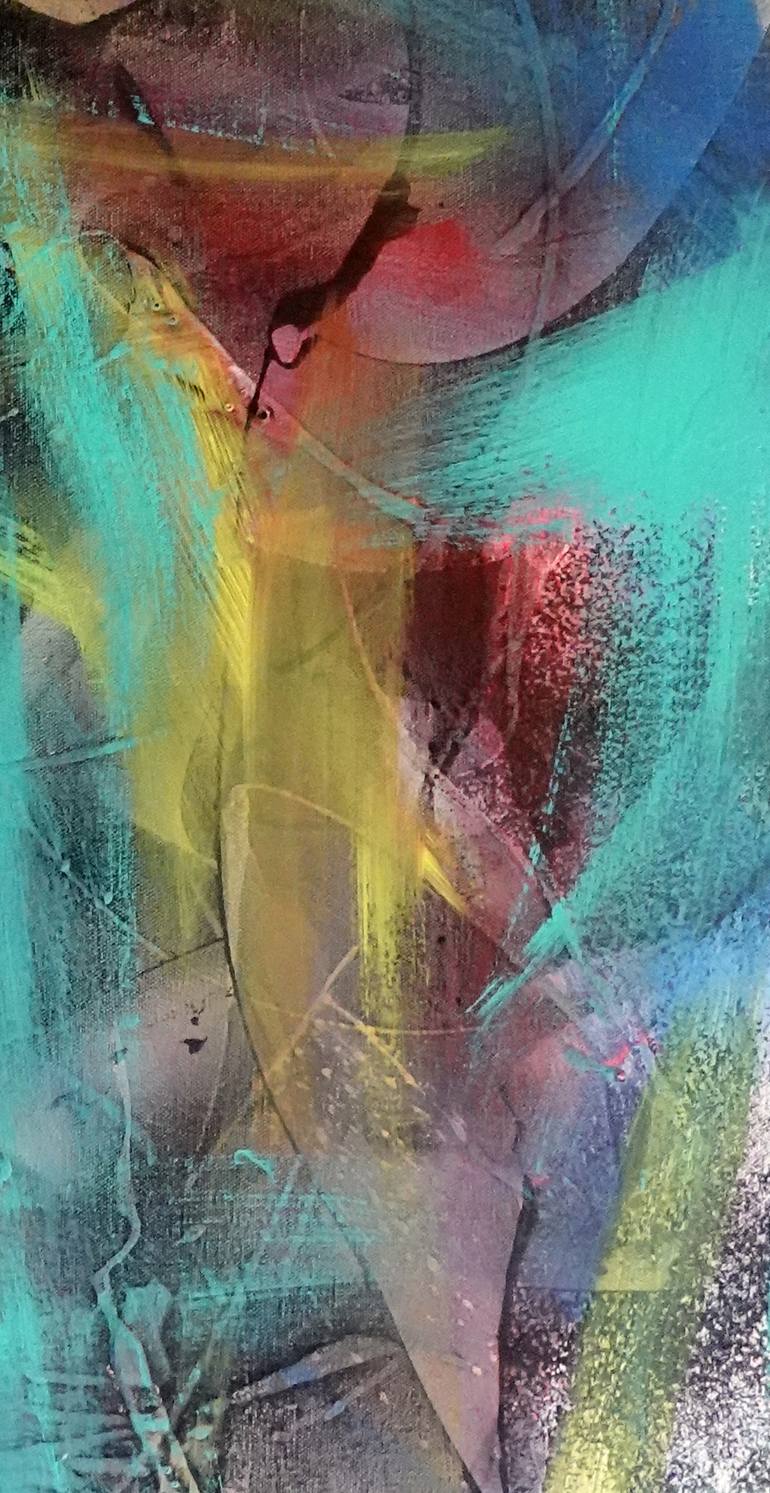 Original Abstract Painting by Newel Hunter