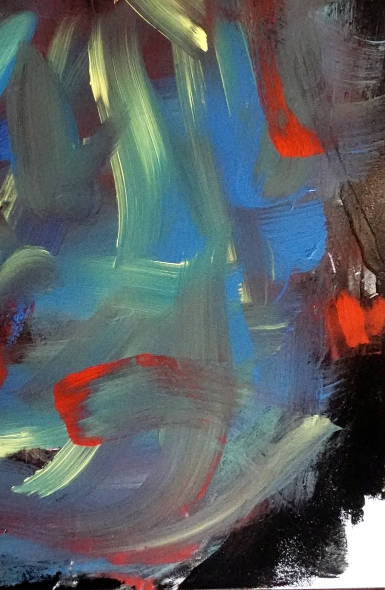 Original Abstract Painting by Newel Hunter