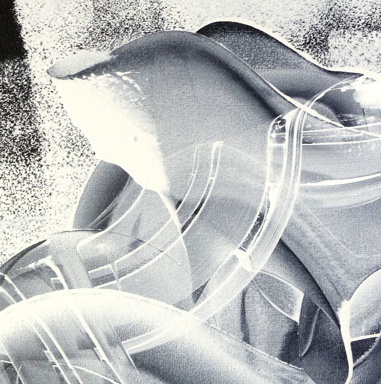 Original Abstract Expressionism Abstract Painting by Newel Hunter