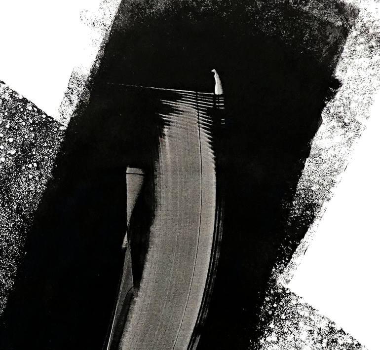Original Abstract Expressionism Abstract Painting by Newel Hunter