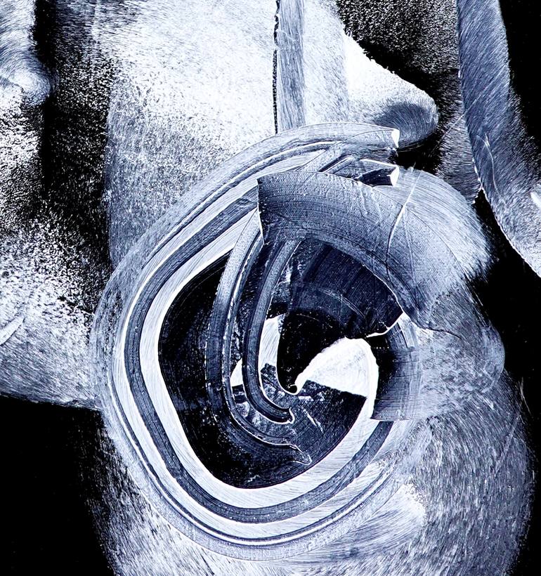 Original Abstract Expressionism Abstract Painting by Newel Hunter