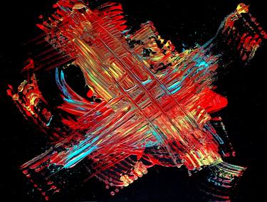 Original Abstract Paintings by Newel Hunter