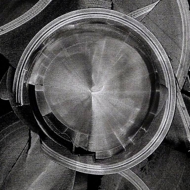 Original Abstract Expressionism Abstract Painting by Newel Hunter