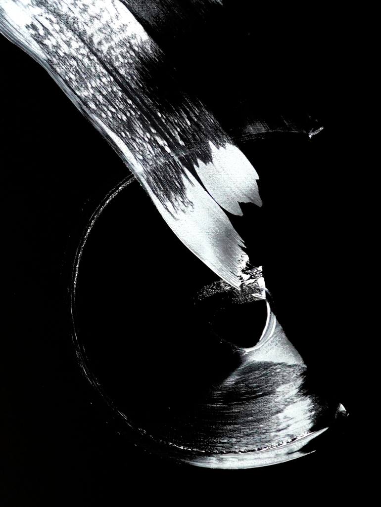 Original Abstract Expressionism Abstract Painting by Newel Hunter