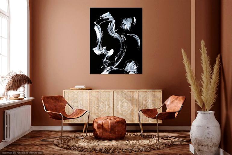 Original Abstract Painting by Newel Hunter