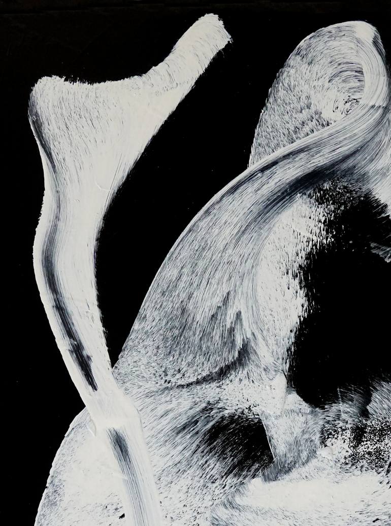 Original Abstract Expressionism Abstract Painting by Newel Hunter