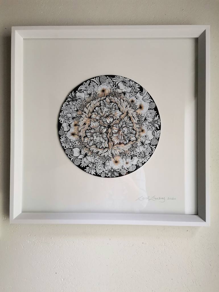 Original Other Floral Drawing by Liezel Lüneburg