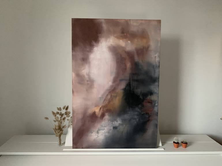 Original Modern Abstract Painting by Alina Rosu