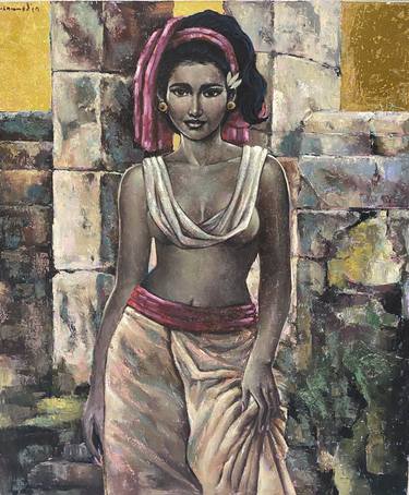 Original People Paintings by Mohammed Harahap