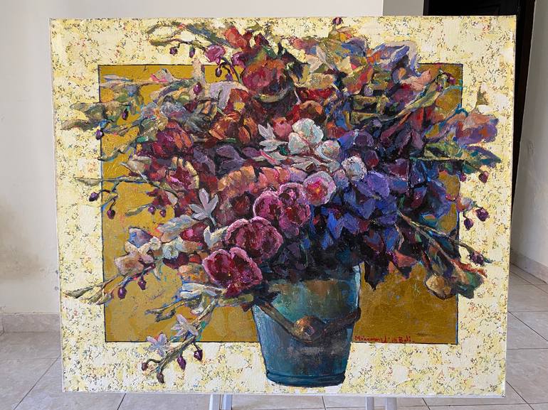 Original Other Floral Painting by Edy Mujiono