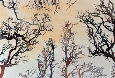 Print of Tree Paintings by Aline Demarais