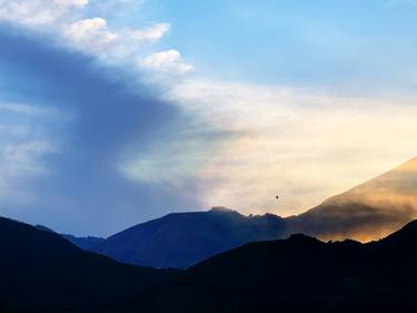 Mountains Sunset in Pyrenees thumb