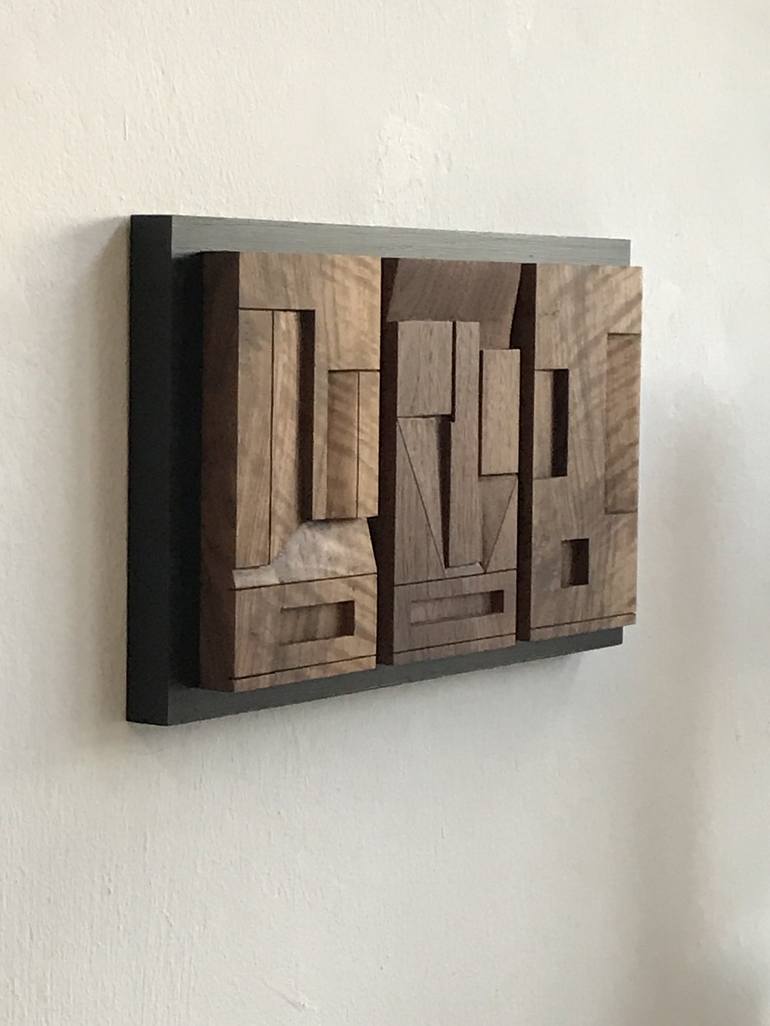 Original Abstract Geometric Sculpture by Sheraya Berlin
