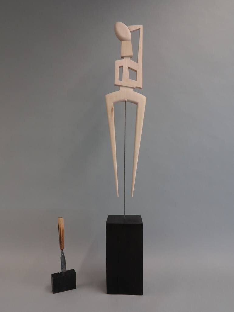 Original Cubism Abstract Sculpture by Sheraya Berlin