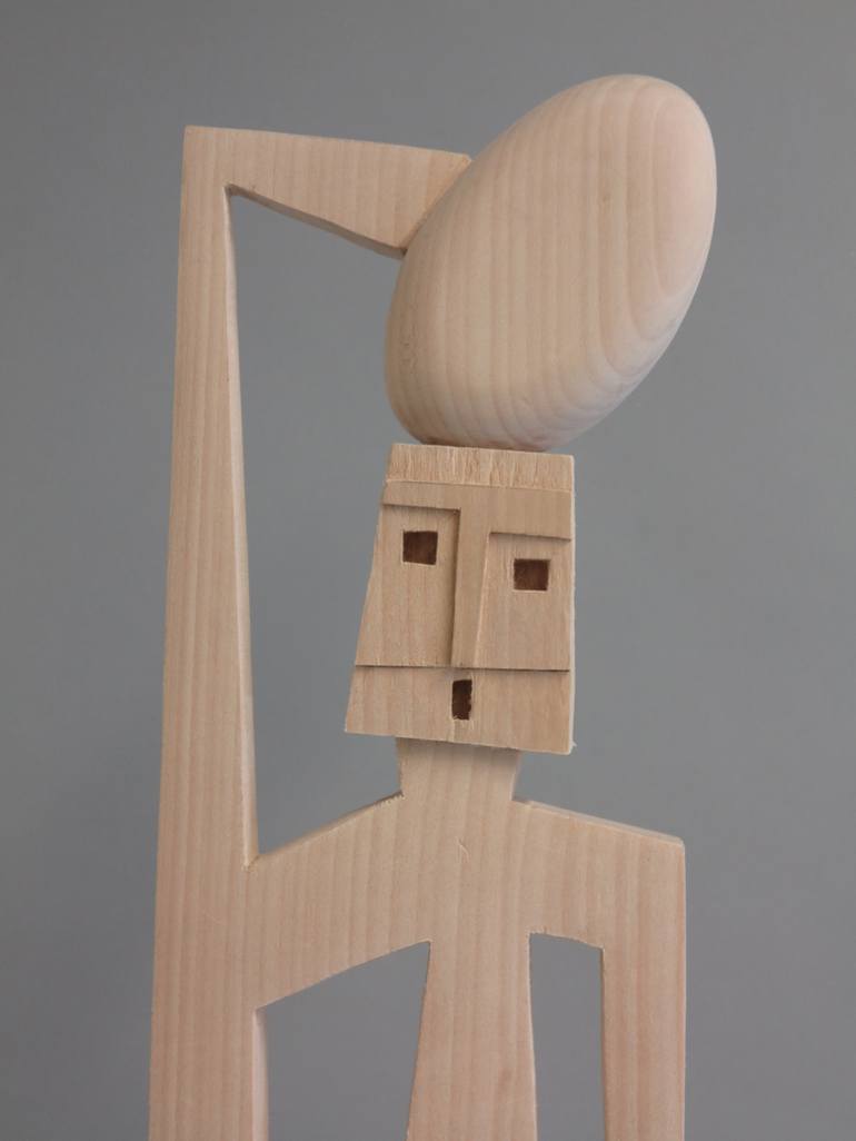 Original Cubism Abstract Sculpture by Sheraya Berlin