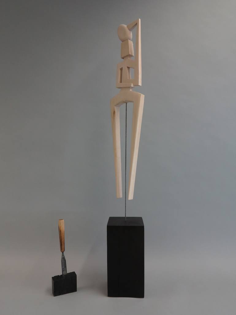 Original Cubism Abstract Sculpture by Sheraya Berlin