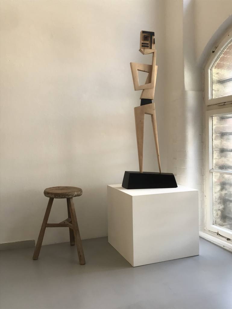 Original Abstract Expressionism Interiors Sculpture by Sheraya Berlin