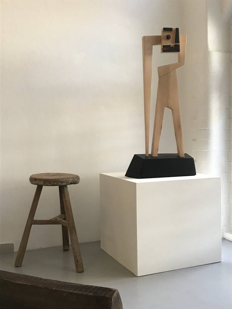 Original Abstract Expressionism Abstract Sculpture by Sheraya Berlin