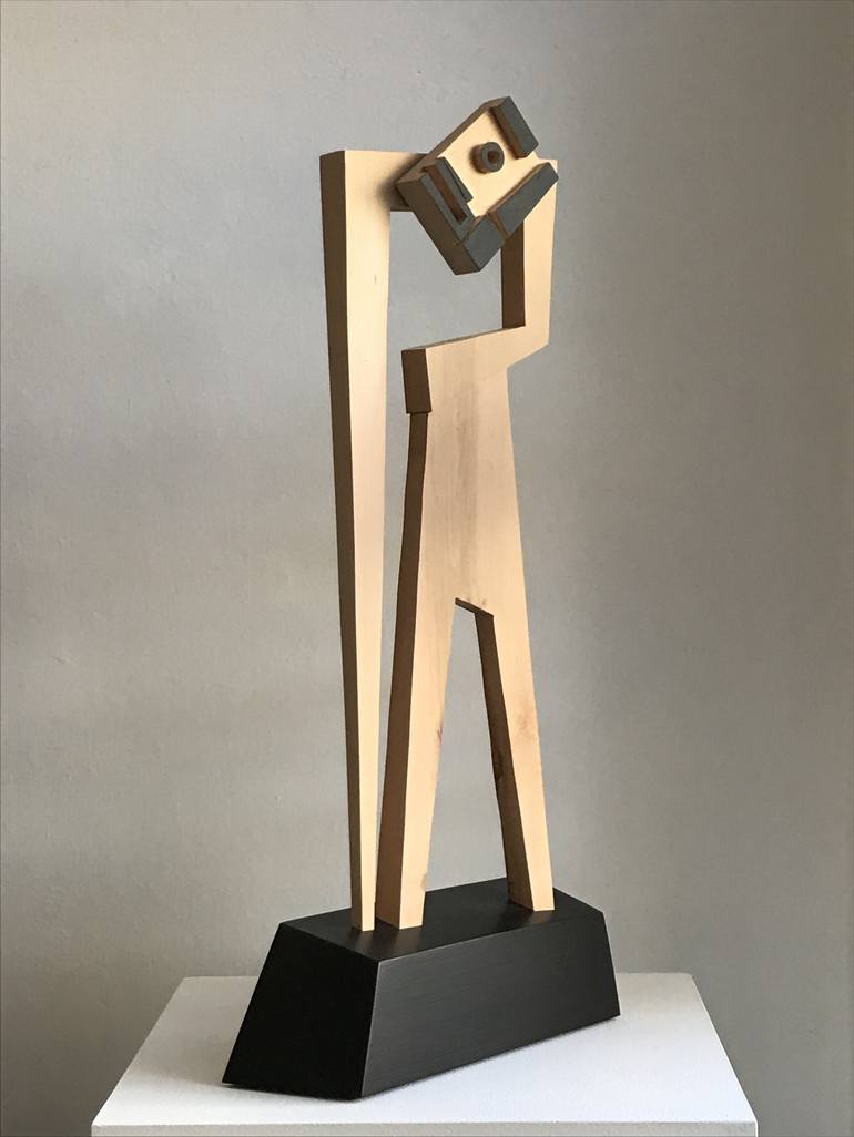 Original Abstract Expressionism Abstract Sculpture by Sheraya Berlin