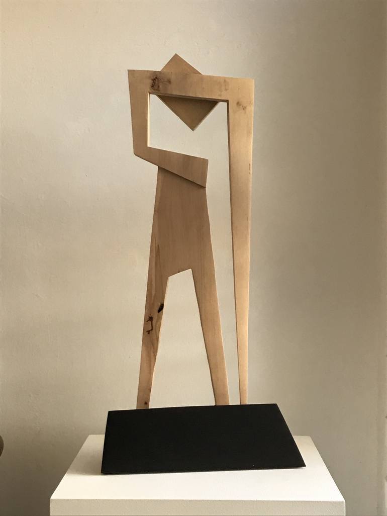 Original Abstract Expressionism Abstract Sculpture by Sheraya Berlin