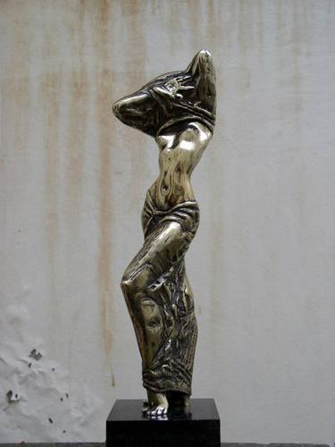 Original Fine Art Nude Sculpture by Darius Braziunas