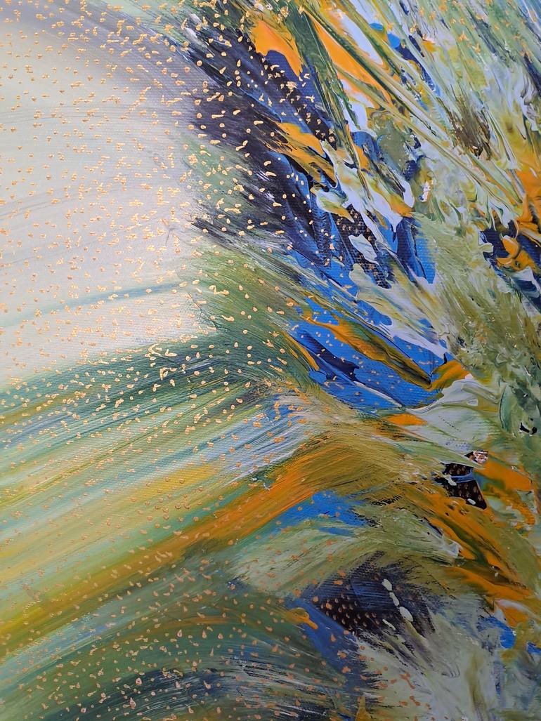 Original Abstract Expressionism Abstract Painting by Igor Kotnik Art