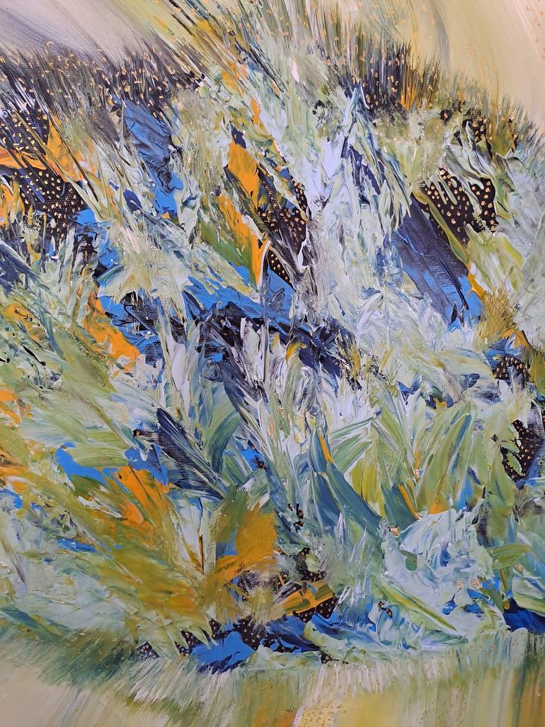 Original Abstract Expressionism Abstract Painting by Igor Kotnik Art