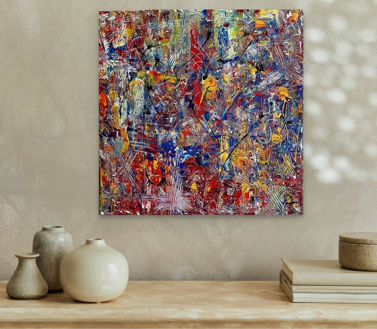 Original Abstract Painting by PastelArt Igor Kotnik