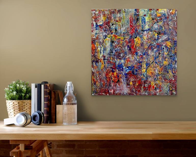 Original Abstract Painting by PastelArt Igor Kotnik