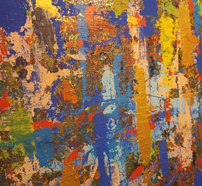 Original Abstract Expressionism Abstract Painting by Igor Kotnik Art
