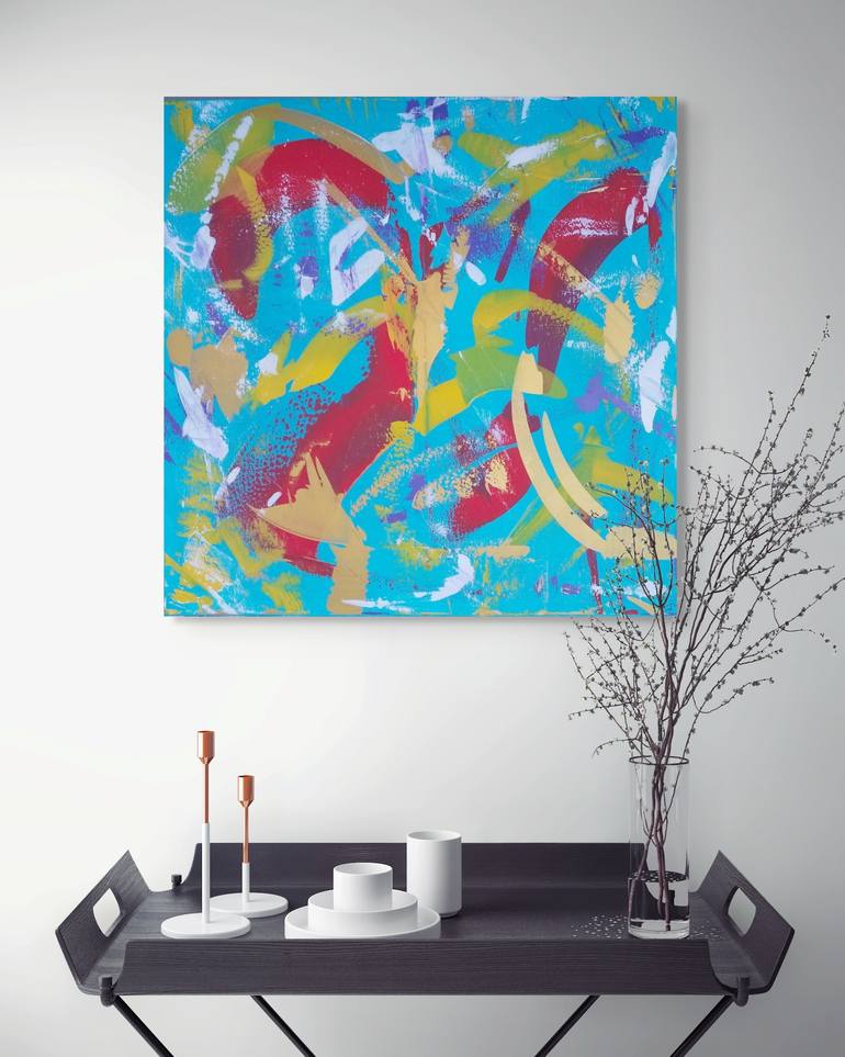 Original Abstract Painting by Igor Kotnik Art