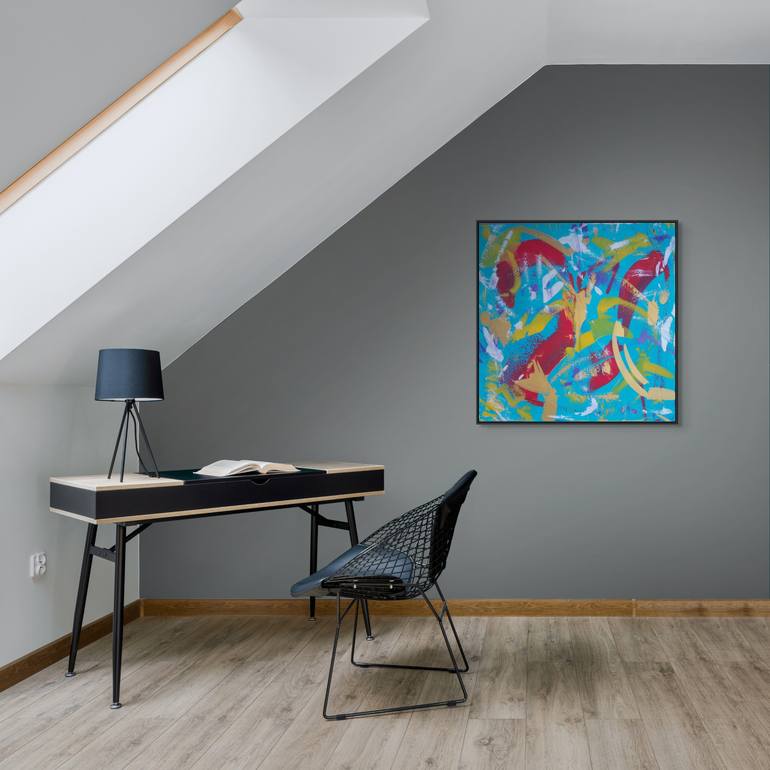 Original Abstract Painting by Igor Kotnik Art