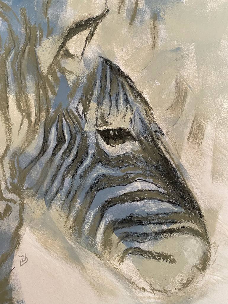 Original Abstract Animal Painting by Lara Zhuravska