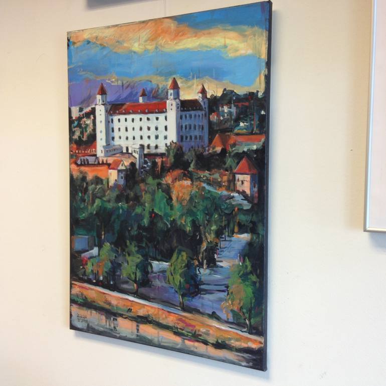 Original Fine Art Landscape Painting by Stanislav Šišlák