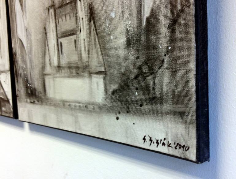 Original Documentary Religion Painting by Stanislav ŠIšLák