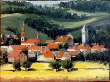 Original Fine Art Landscape Paintings by Stanislav Šišlák
