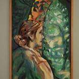 Woman in a Garden Arch by Karin Fain