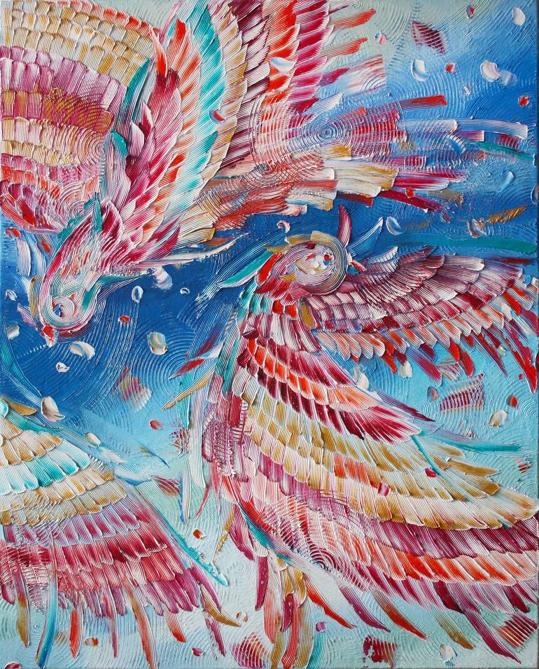 Original Figurative Animal Painting by Yulia PTL